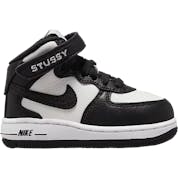 Stussy x Nike Air Force 1 Mid TD "Black White"