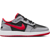 Air Jordan 1 Low FlyEase GS "Fire Red / Cement Grey"