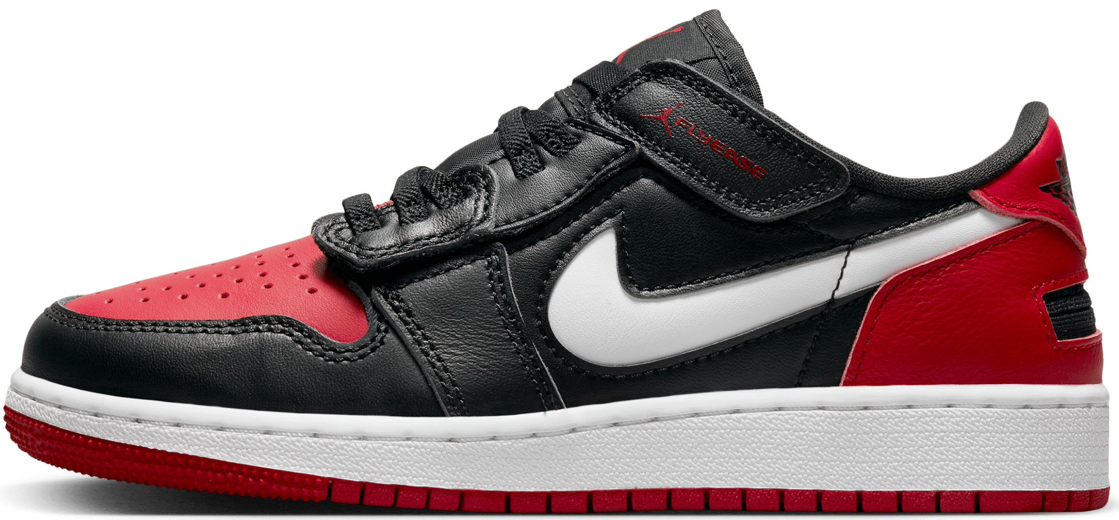 Air Jordan 1 Low FlyEase GS "Bred"