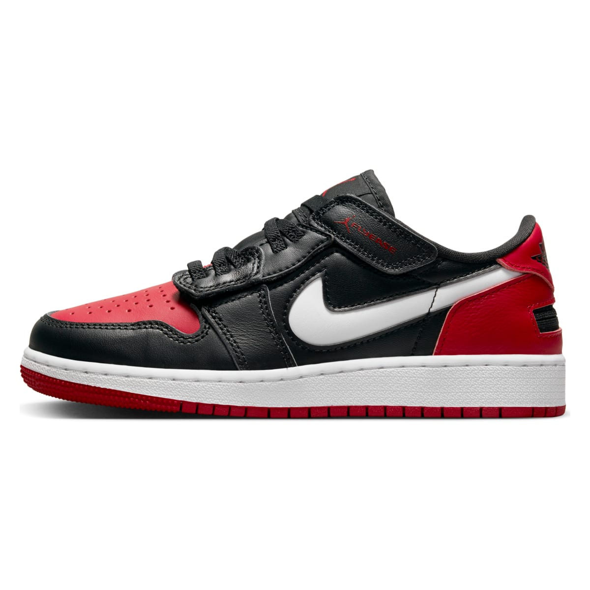 Air Jordan 1 Low FlyEase GS "Bred"