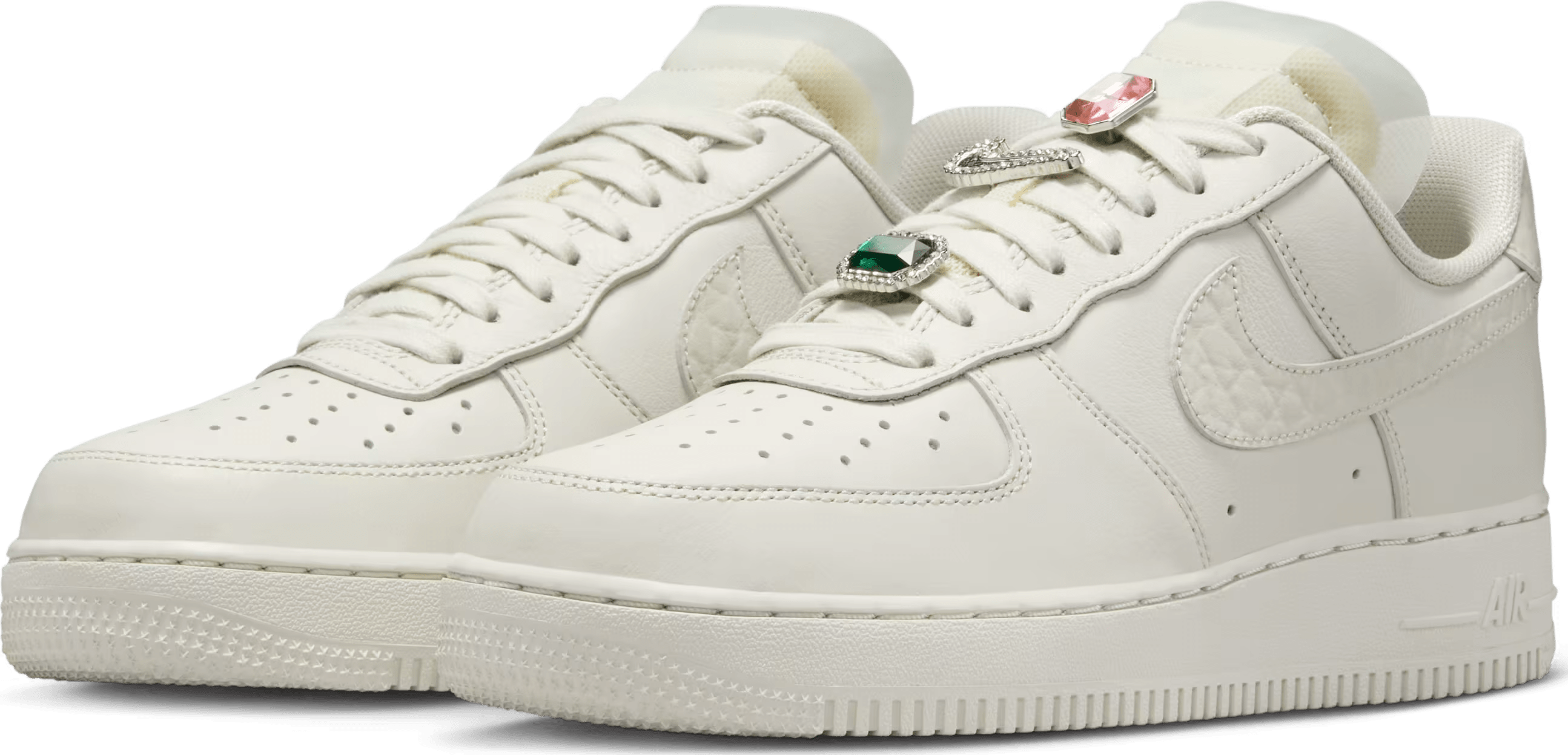 Nike Air Force 1 Low Premium Wmns "Light Bone Kelly Green"