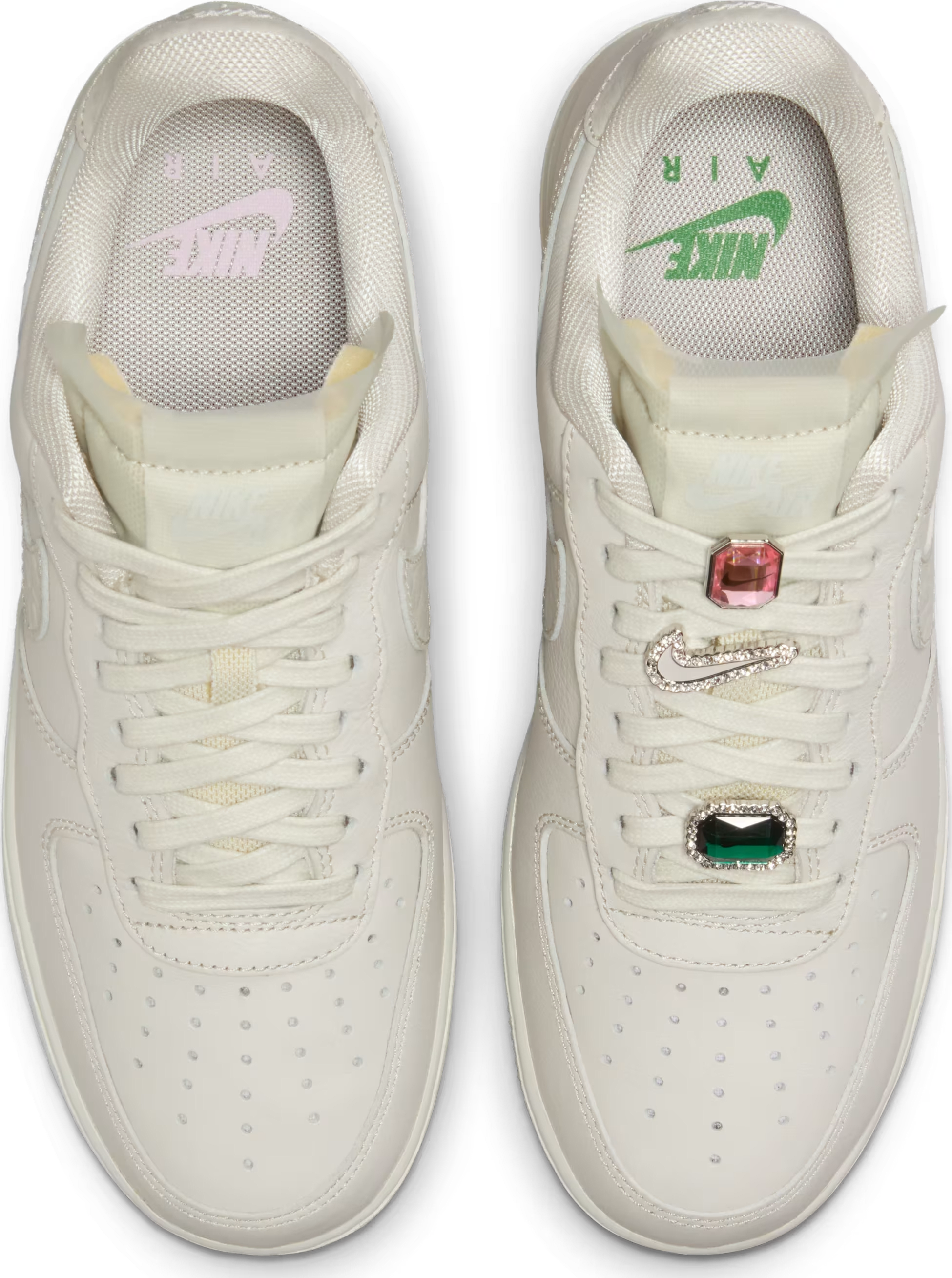 Nike Air Force 1 Low Premium Wmns "Light Bone Kelly Green"