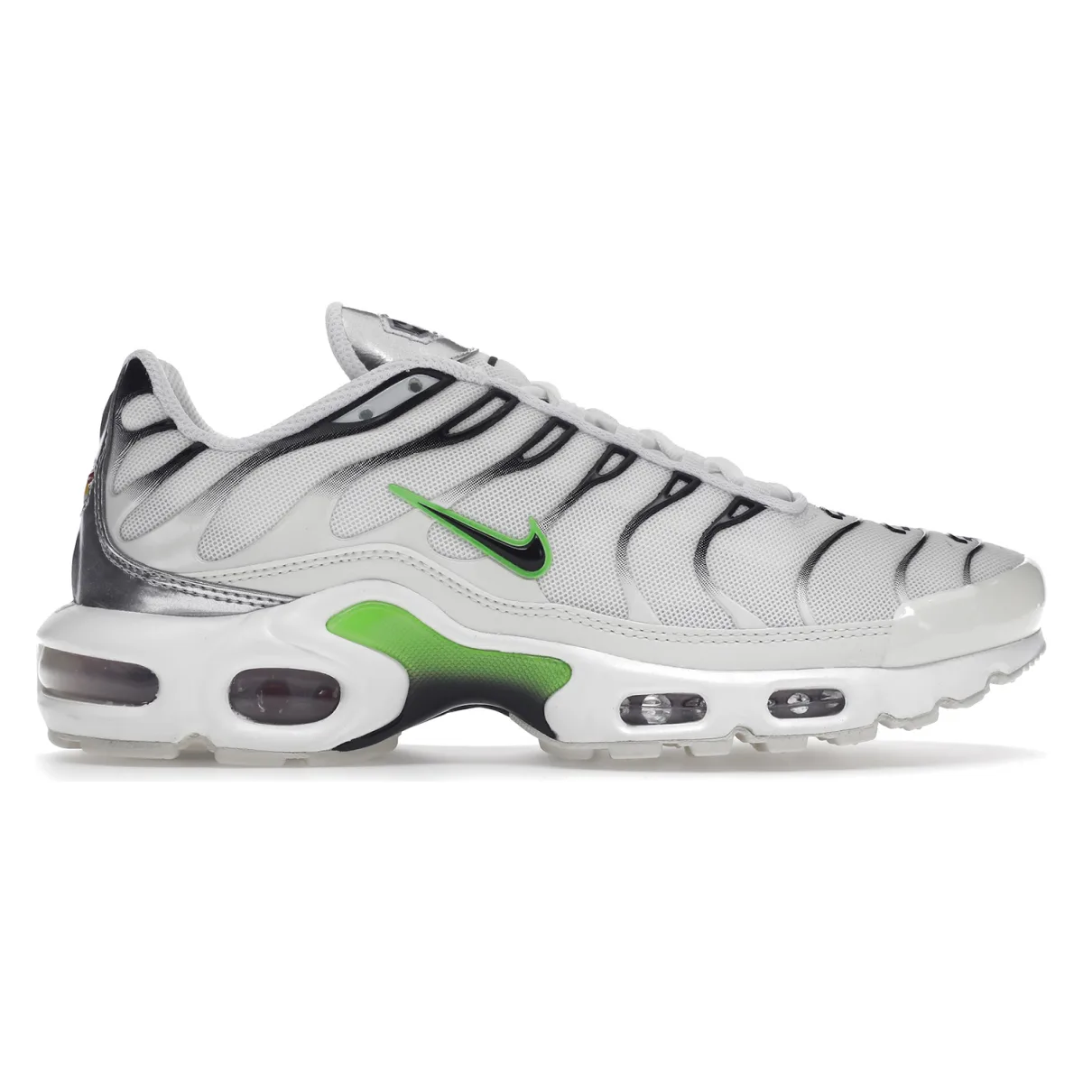 Nike WMNS Air Max Plus White Neon Metallic Silver