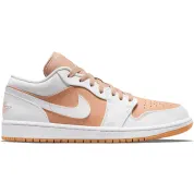 Air Jordan 1 Low Tan White