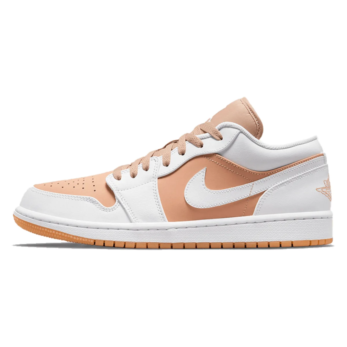 Air Jordan 1 Low Tan White