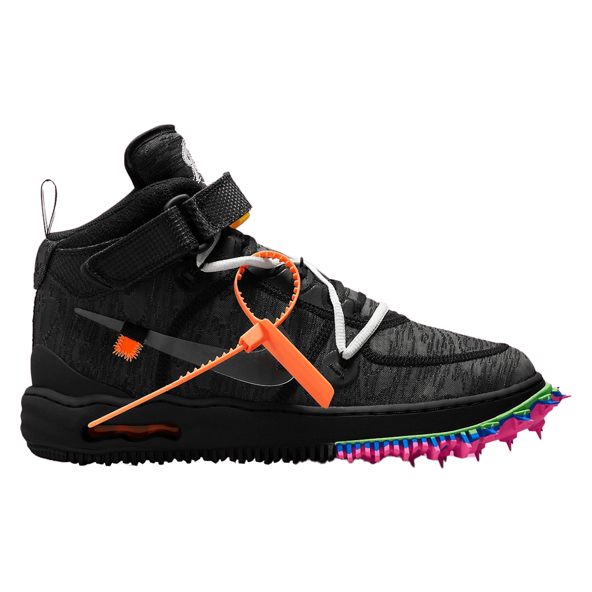 Off-White x Nike Air Force 1 Mid SP "Black"