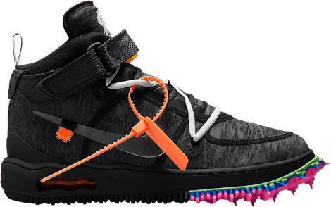 Off-White x Nike Air Force 1 Mid SP "Black"