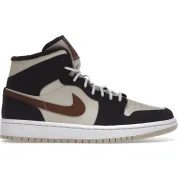 Jordan 1 Mid SE Brown Basalt Oatmeal (Women's)