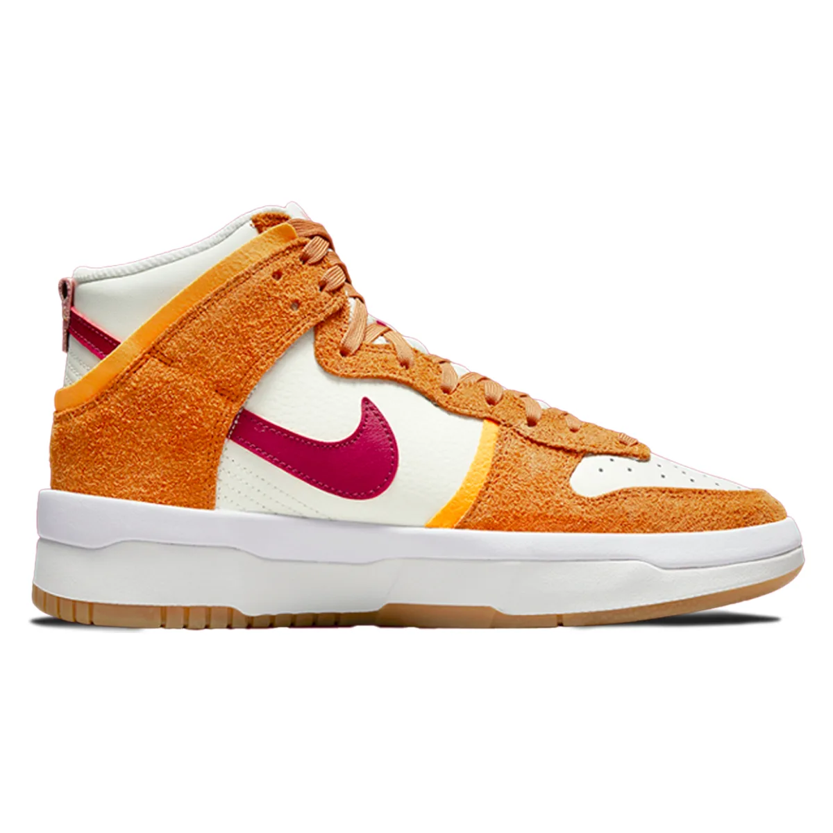 Nike Dunk High Up "Rush Maroon"