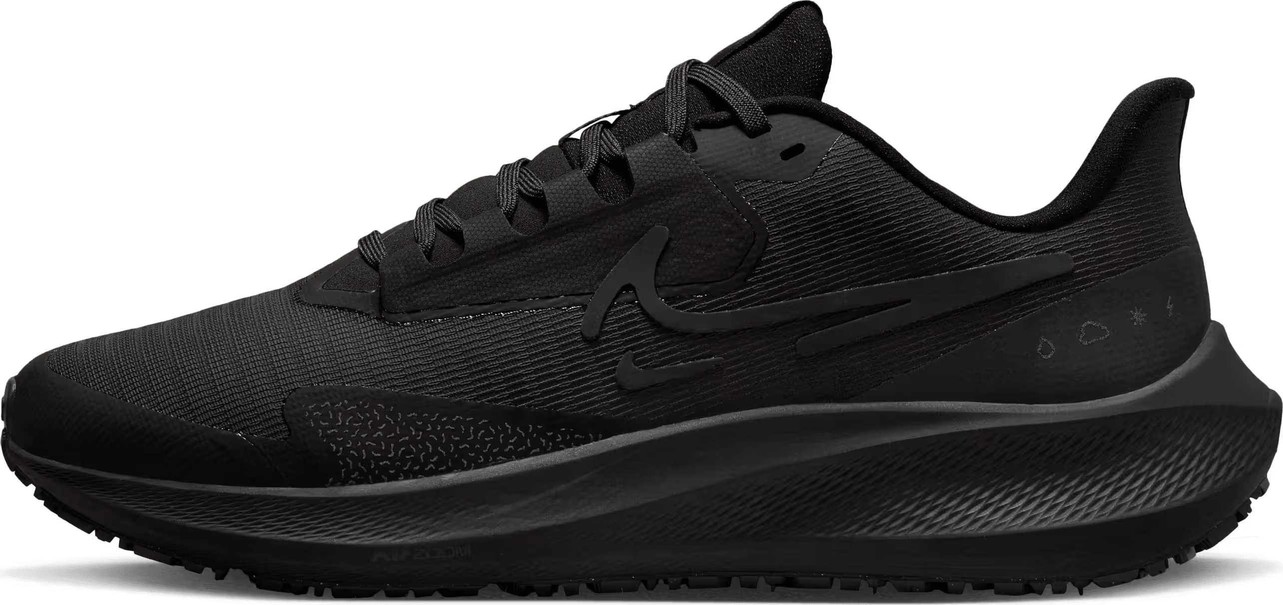 Nike Air Zoom Pegasus 39 Shield Triple Black (Women's)