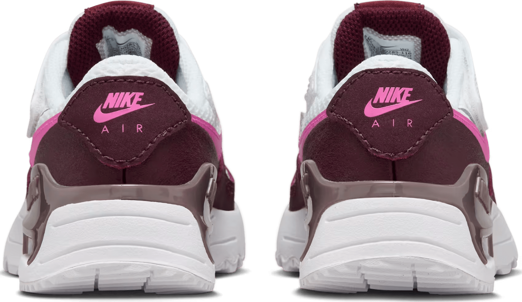 Nike Air Max SYSTM White Burgundy Crush Violet Ore Playful Pink (PS)