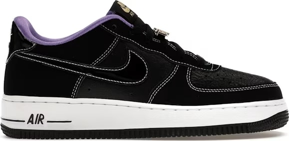 Nike Air Force 1 Low '07 LV8 World Champ Black Purple (GS)