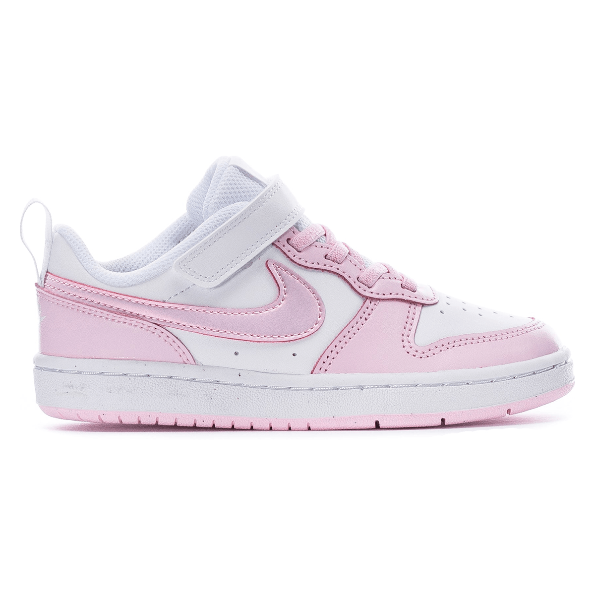 Nike Court Borough Low 2 White Pink Foam (PS)
