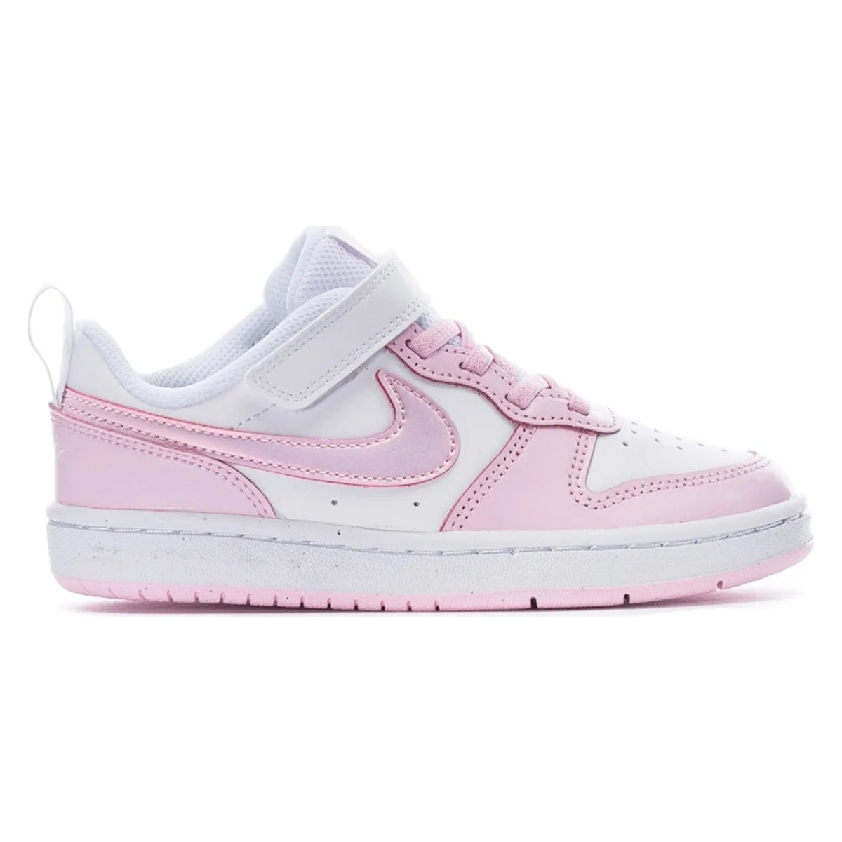 Nike Court Borough Low 2 White Pink Foam (PS)