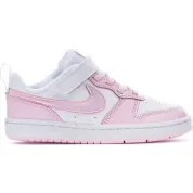 Nike Court Borough Low 2 White Pink Foam (PS)