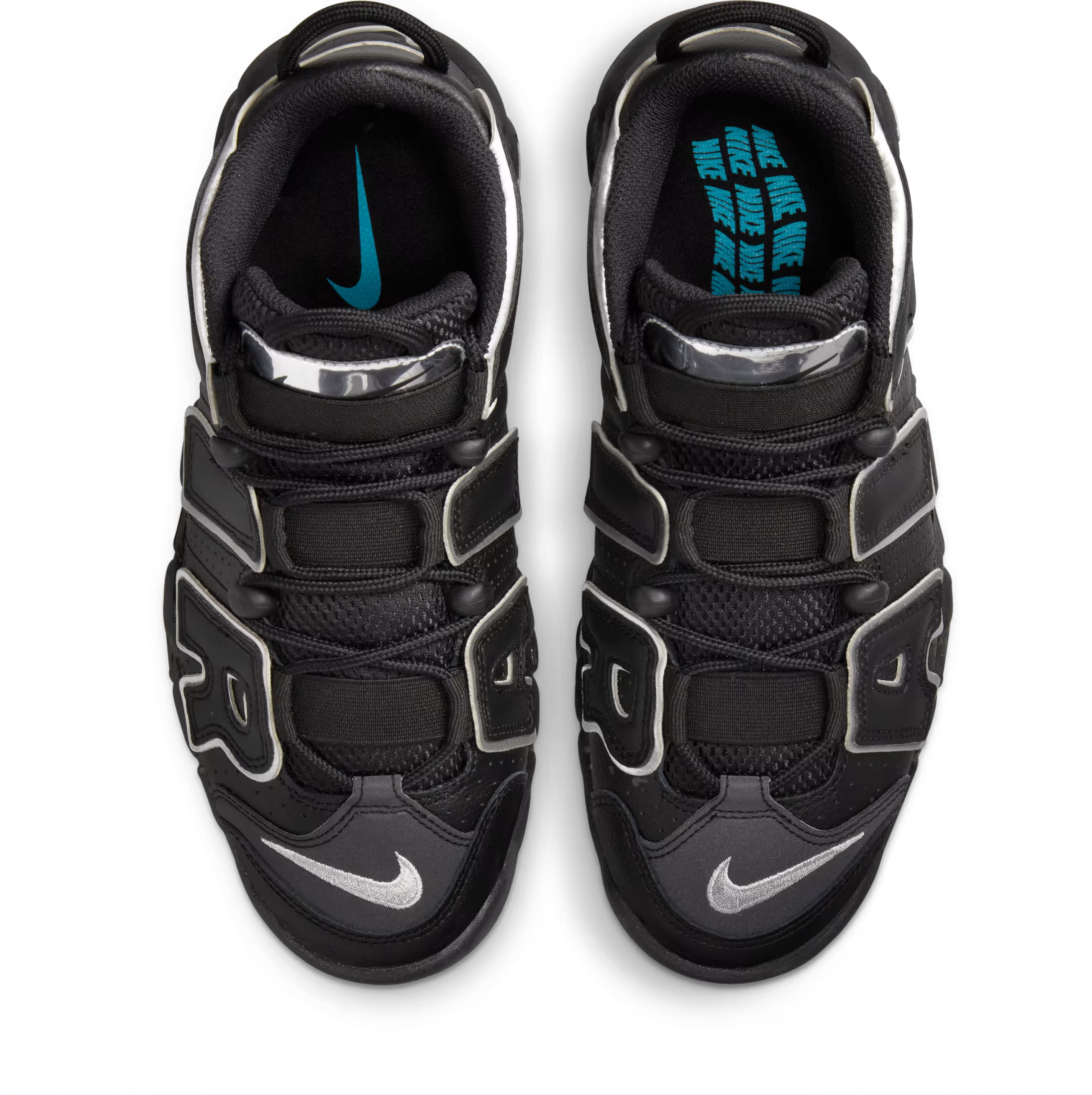Nike WMNS Air More Uptempo Black Silver