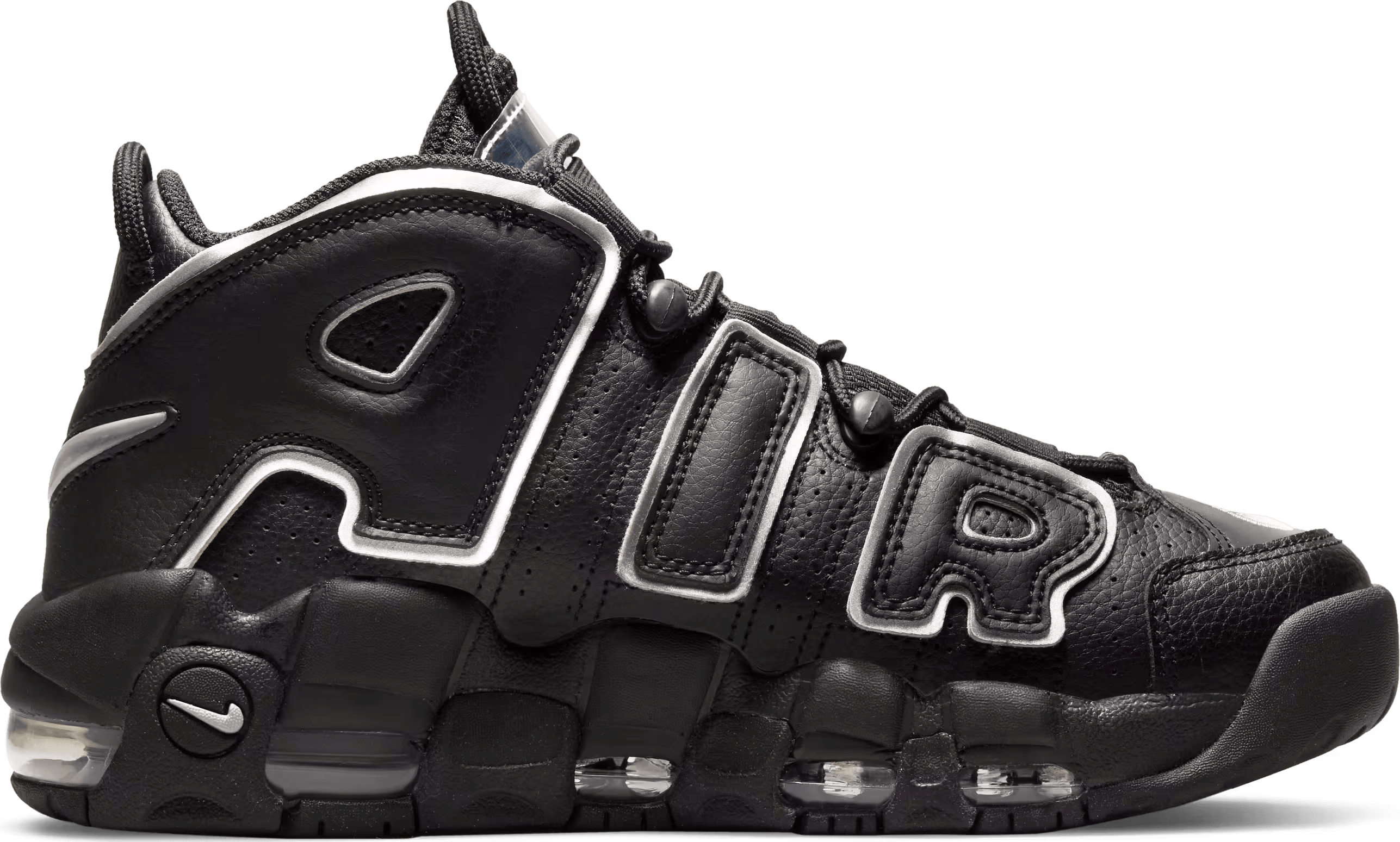 Nike WMNS Air More Uptempo Black Silver