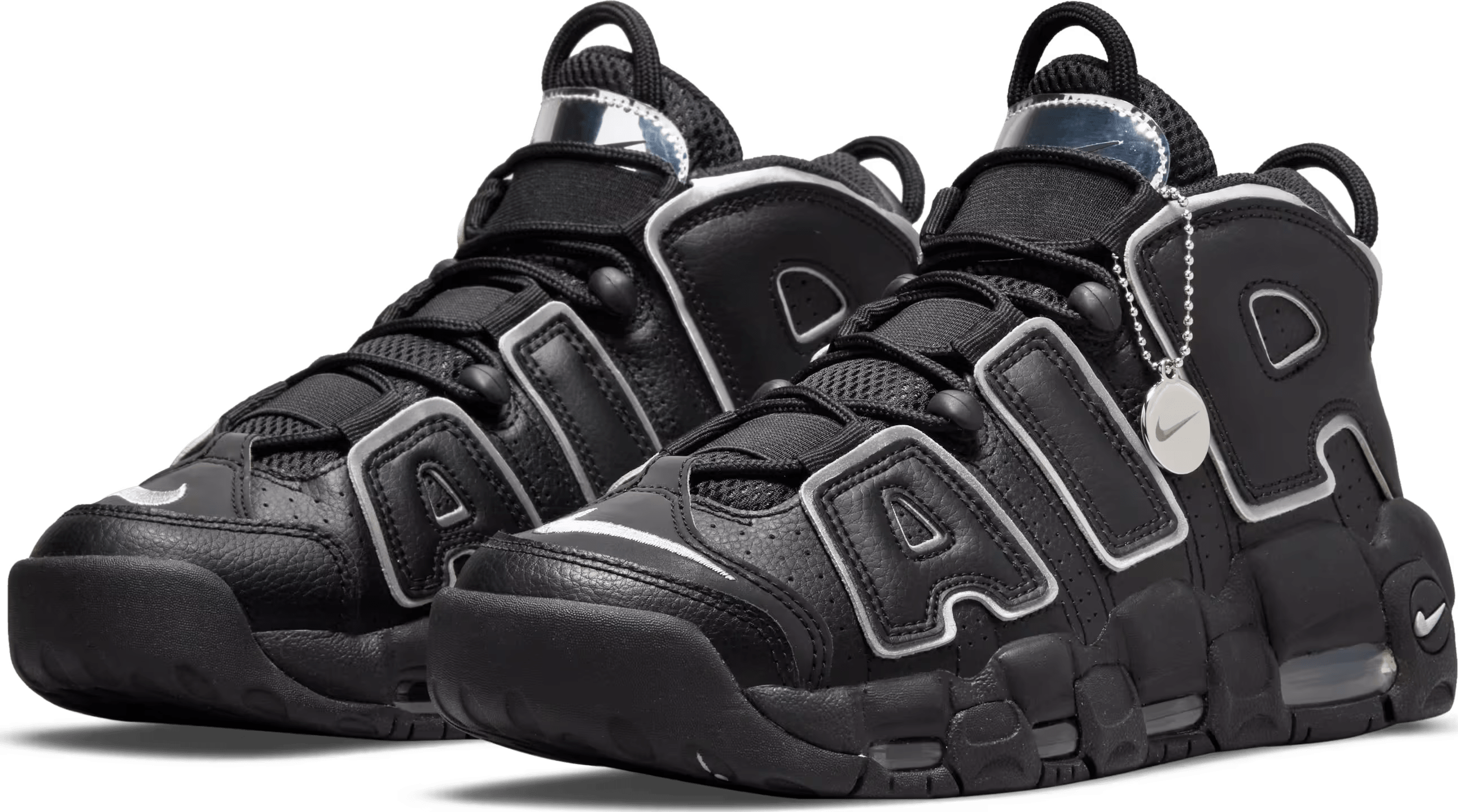 Nike WMNS Air More Uptempo Black Silver