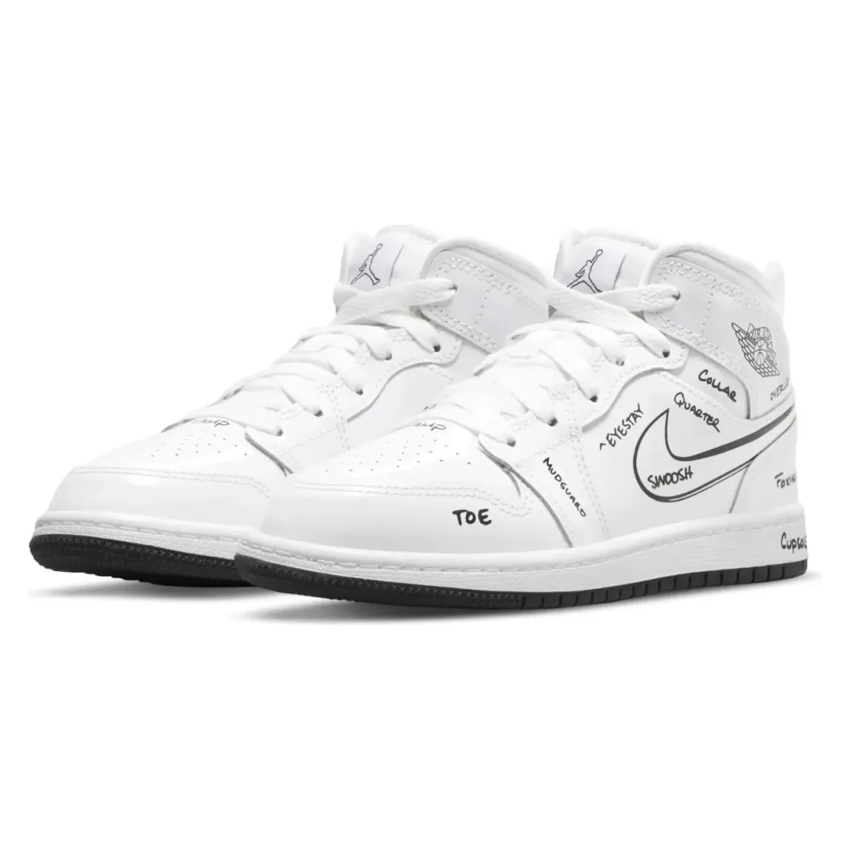 Jordan 1 Mid Schematic (PS)
