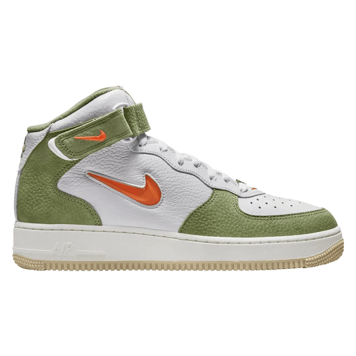 Nike Air Force 1 Mid QS "Olive Green Total Orange"