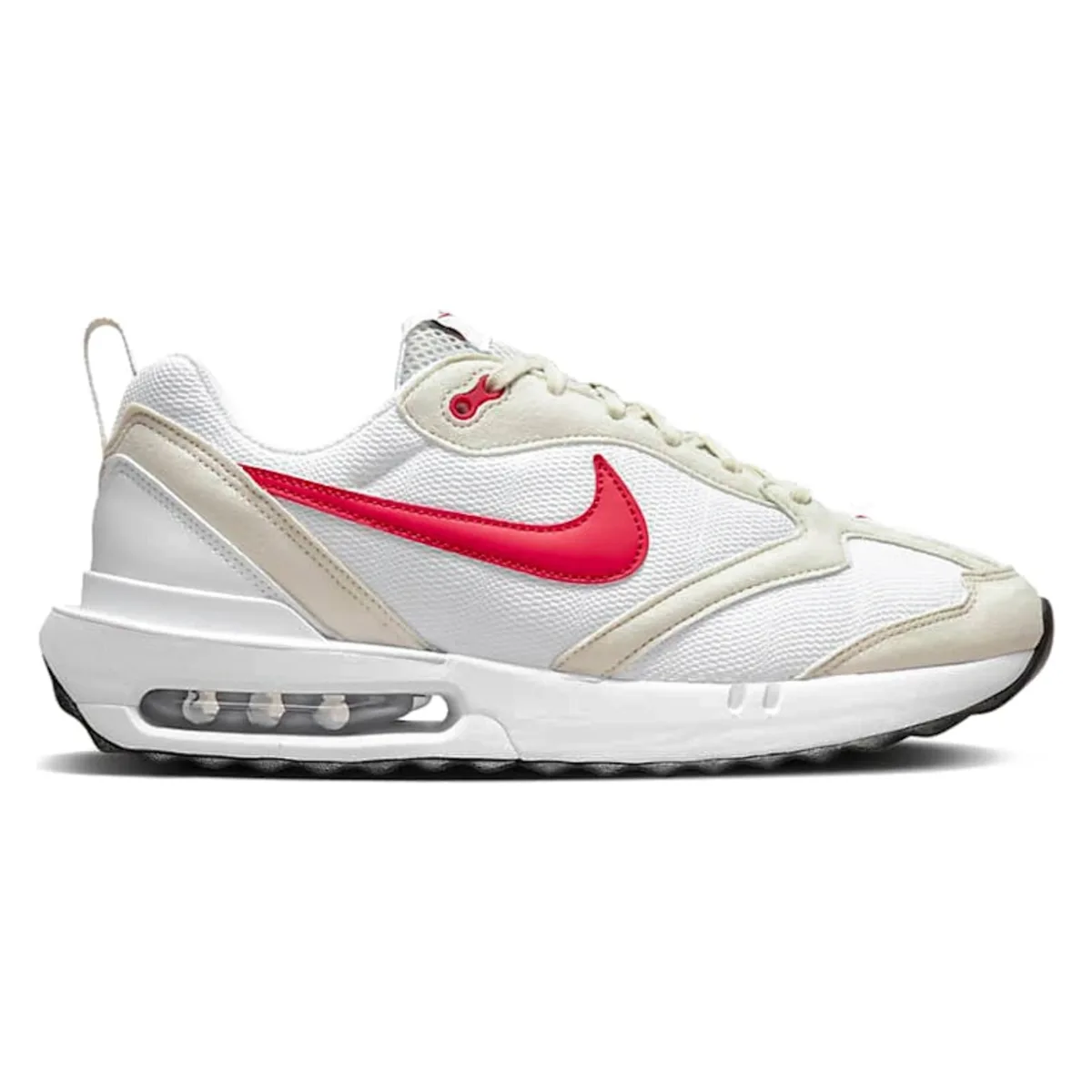 Nike Air Max Dawn Light Bone University Red