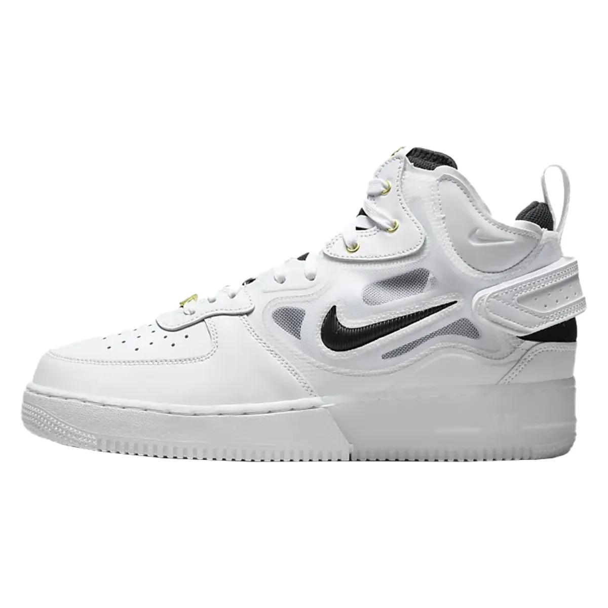 Nike Air Force 1 Mid React "White Metallic Gold"