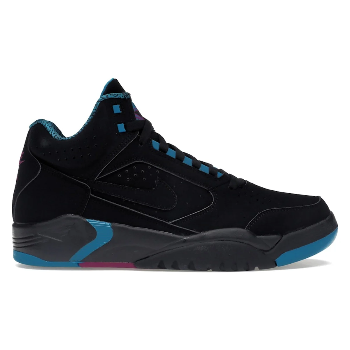 Nike Air Flight Lite II Mid Black Cyber Teal