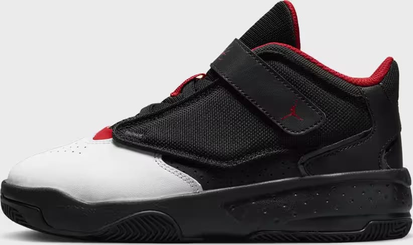 Jordan Max Aura 4 Black White Gym Red (PS)