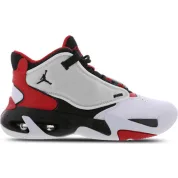 Jordan Max Aura 4 White Black University Red (GS)