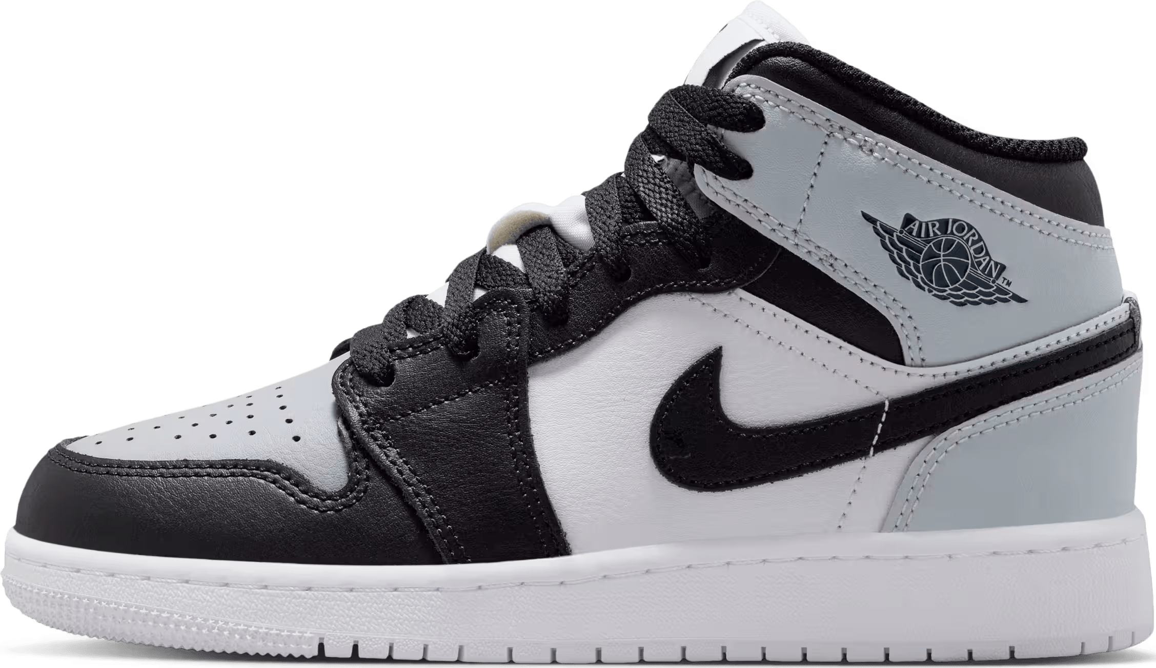 Air Jordan 1 Mid GS "Squadron Blue Toe"