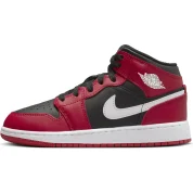 Jordan 1 Mid Gym Red Black White (GS)