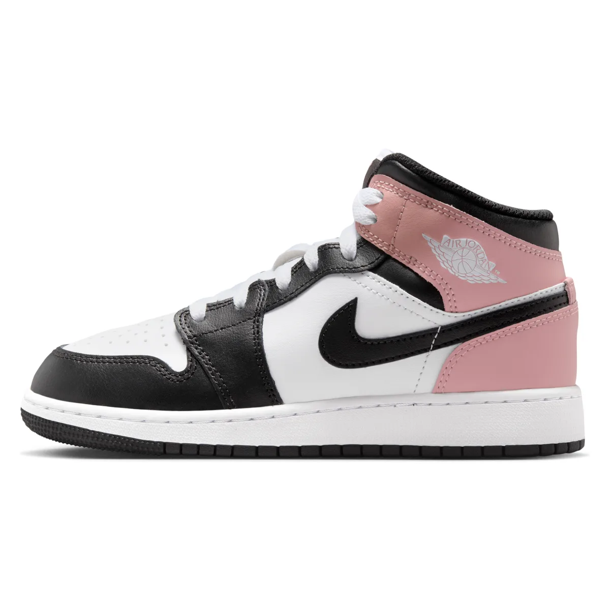 Air Jordan 1 Mid GS "Black Rust Pink"