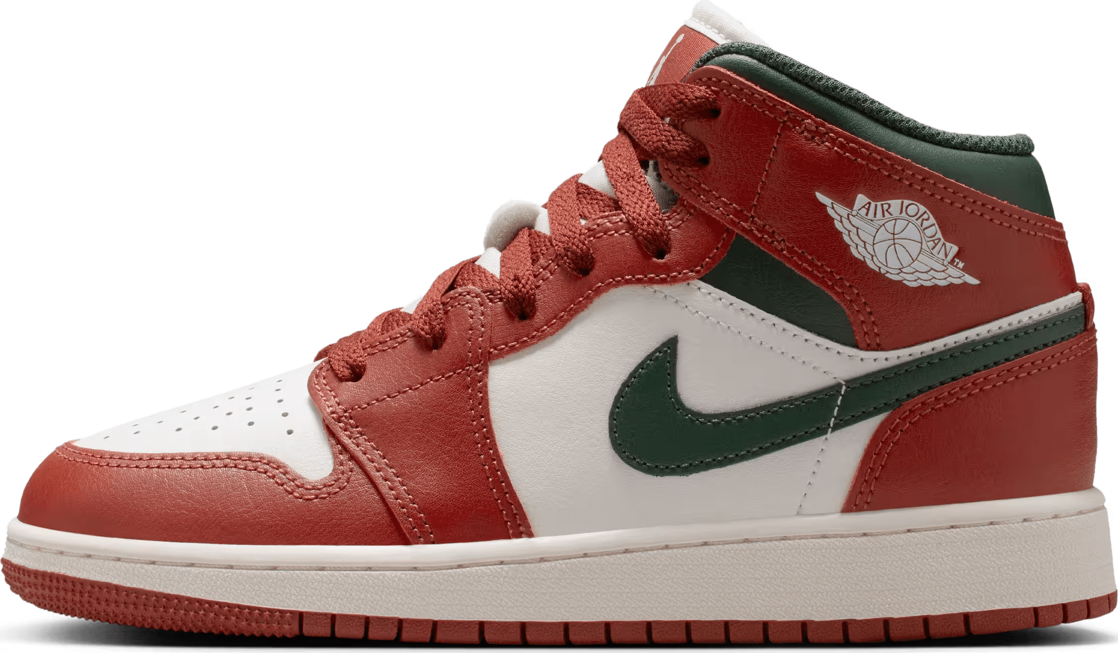 Air Jordan 1 Mid GS "Redstone"