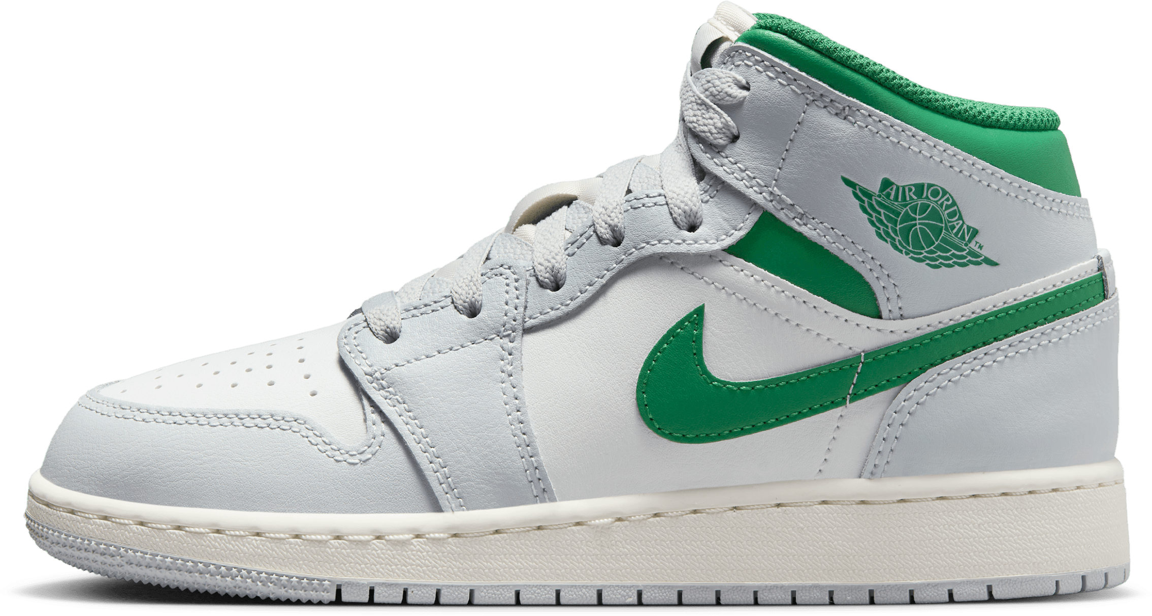 Air Jordan 1 Mid GS "Pine Green"