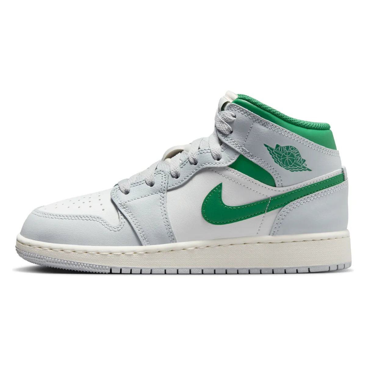 Air Jordan 1 Mid GS "Pine Green"