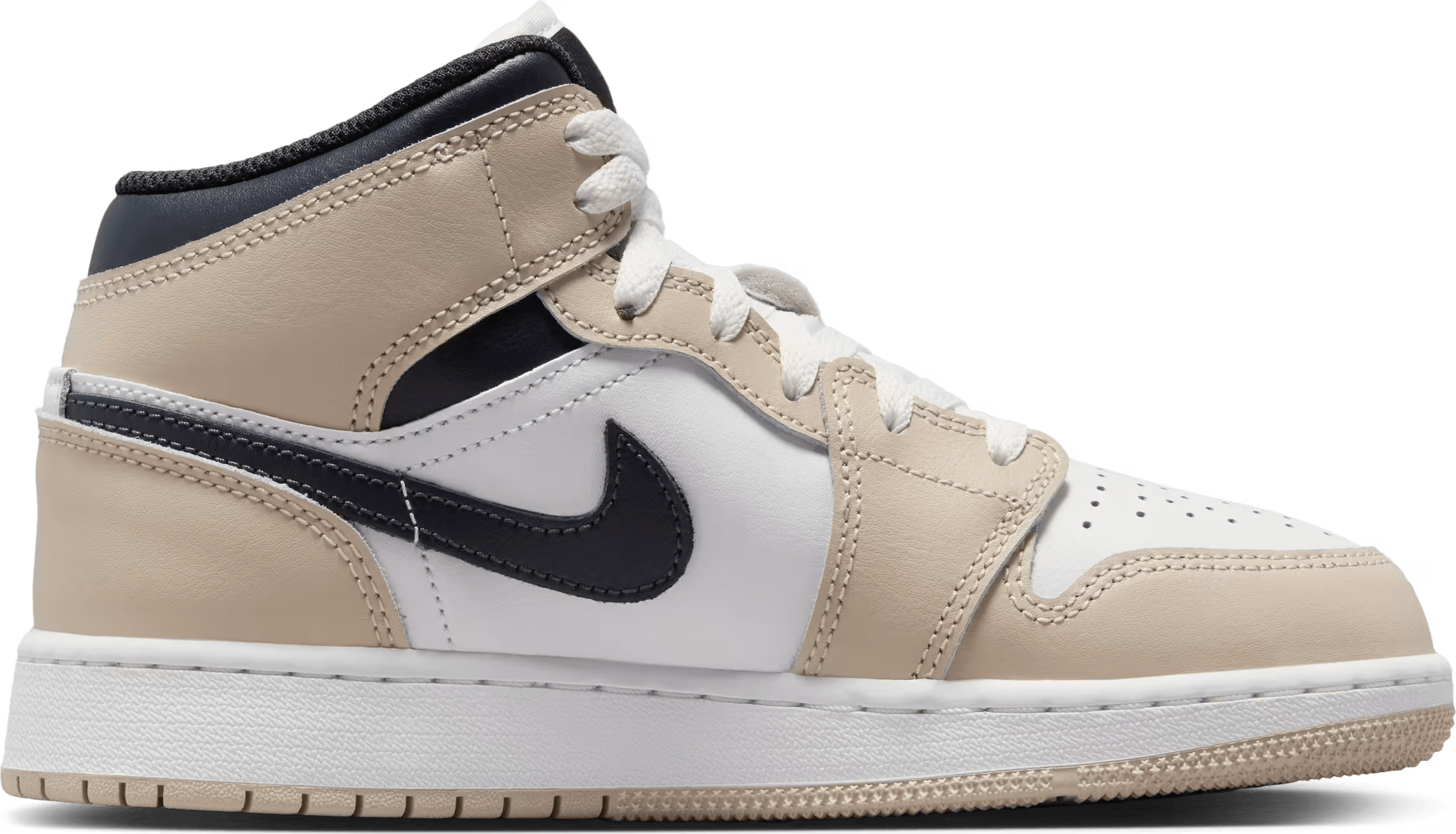 Air Jordan 1 Mid GS "Rattan"