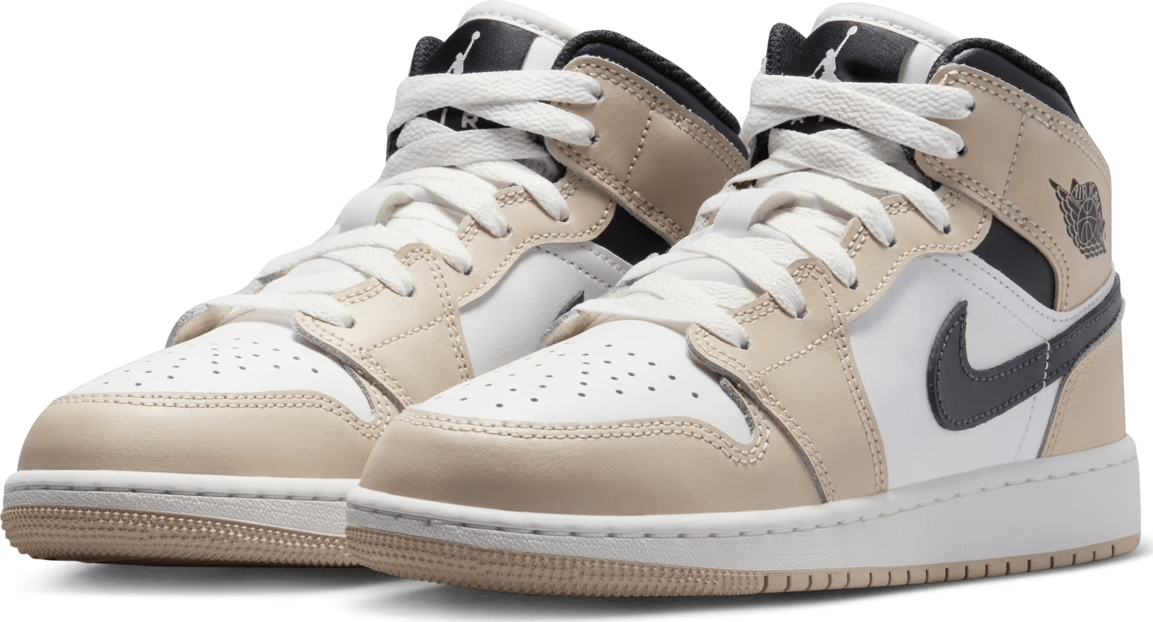 Air Jordan 1 Mid GS "Rattan"