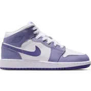 Jordan 1 Mid Dusty Amethyst White Court Purple (GS)