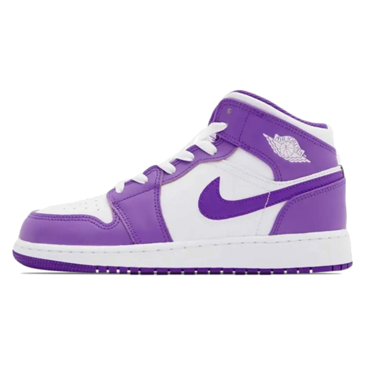 Air Jordan 1 Mid GS "Purple Venom"