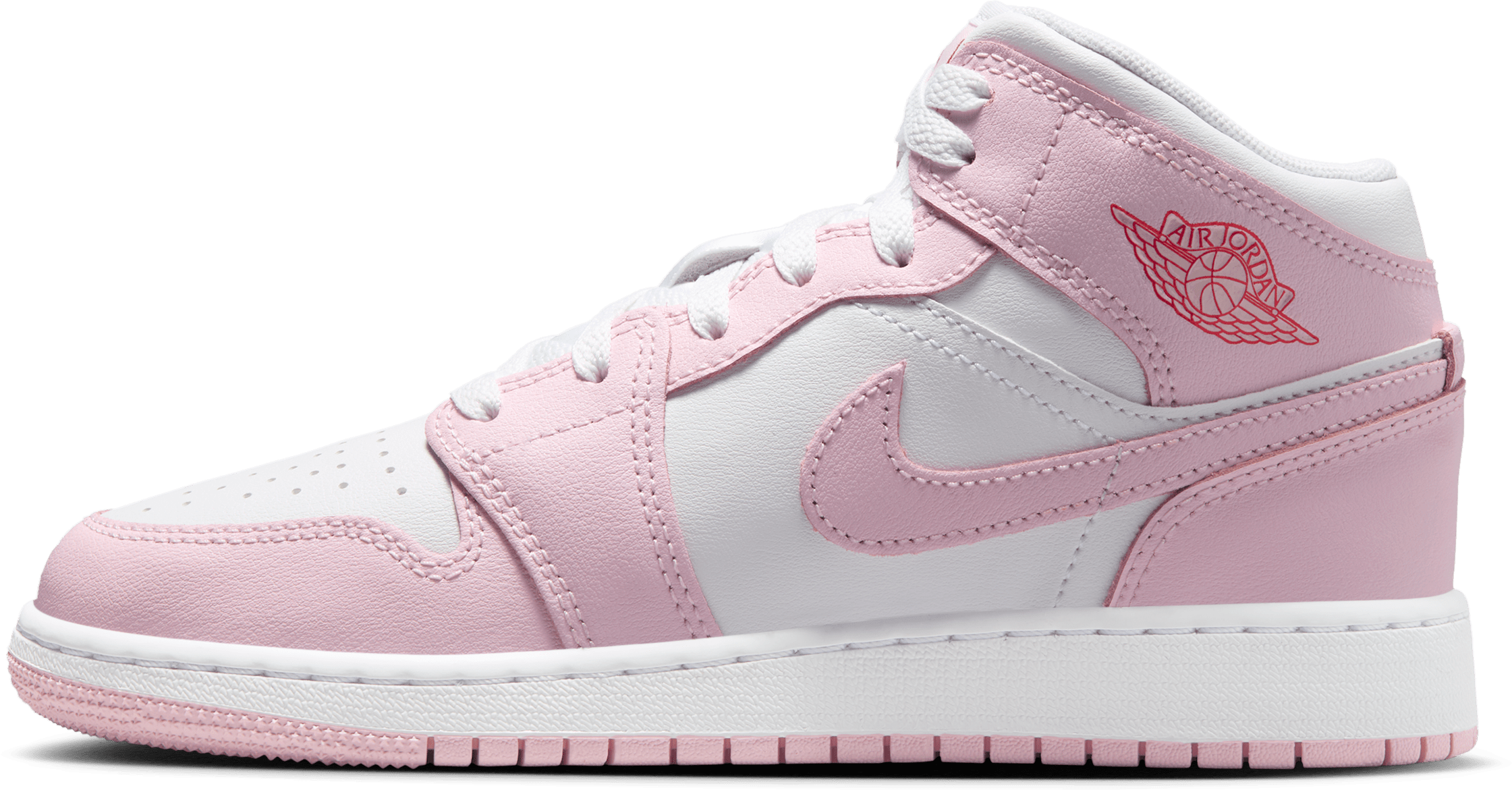 Air Jordan 1 Mid GS "Pink Foam"