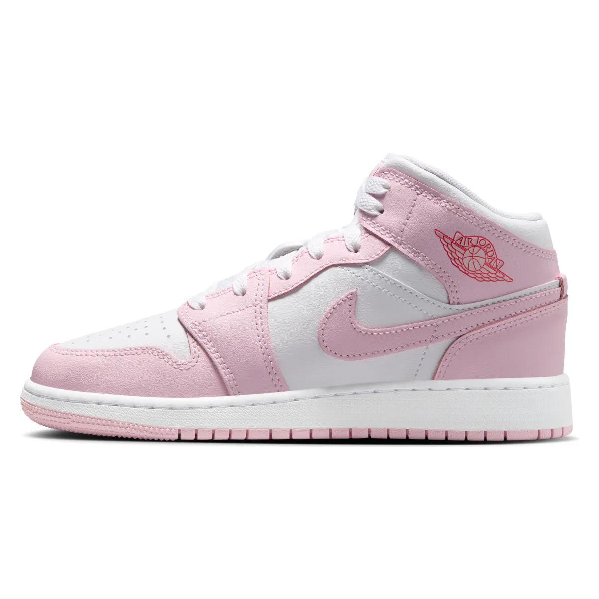 Air Jordan 1 Mid GS "Pink Foam"