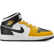 Air Jordan 1 Mid GS "Yellow Ochre"