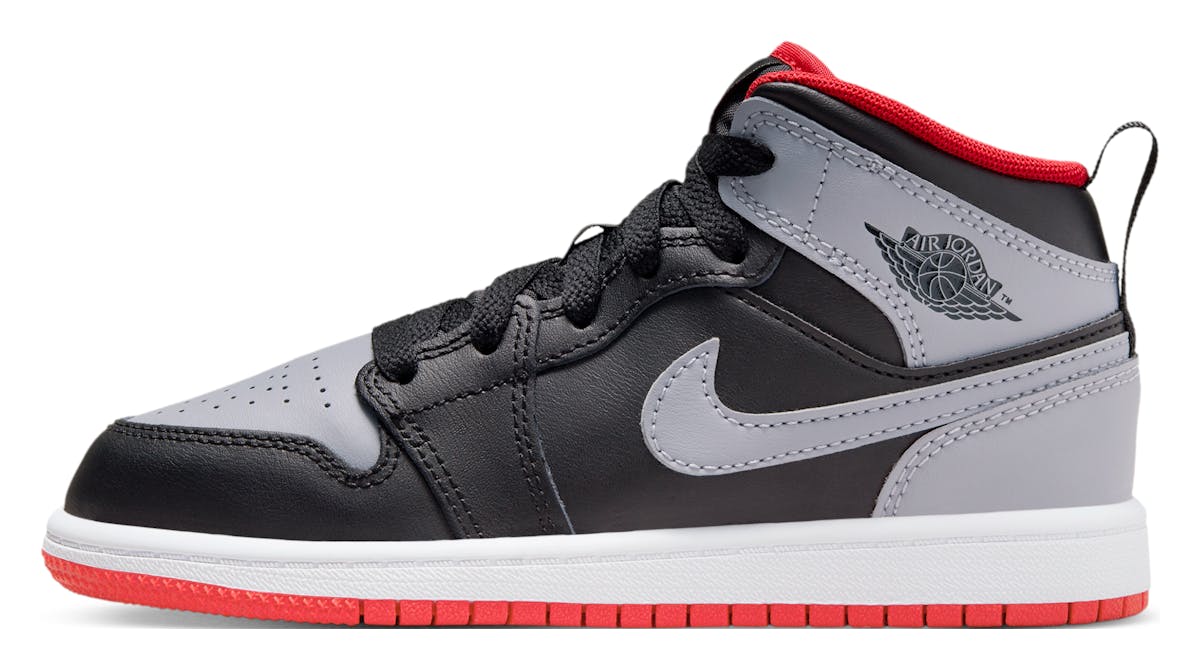 Air Jordan 1 Mid PS "Fire Red Cement Grey"