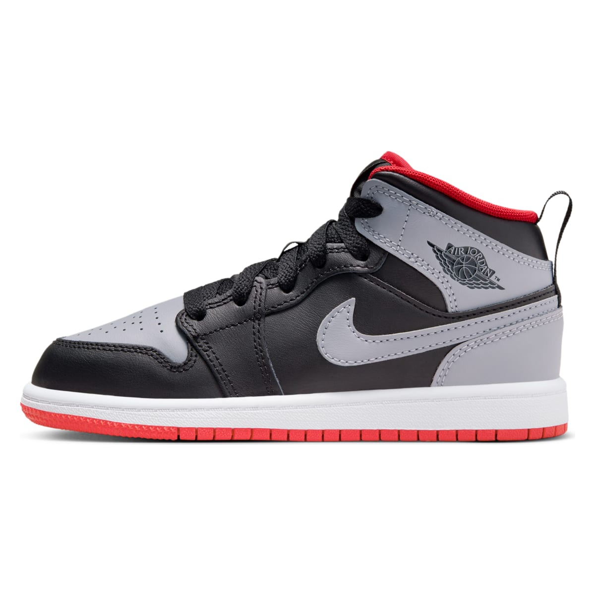 Air Jordan 1 Mid PS "Fire Red Cement Grey"