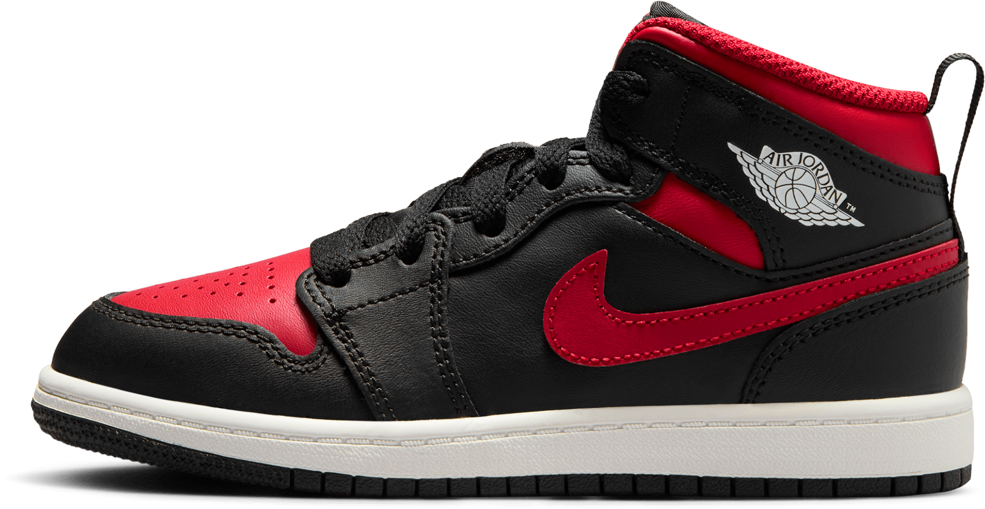 Air Jordan 1 Mid PS "Black / Varsity Red"