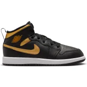 Air Jordan 1 Mid PS "Black Metallic Gold"