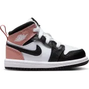 Air Jordan 1 Mid TD "Black Rust Pink"