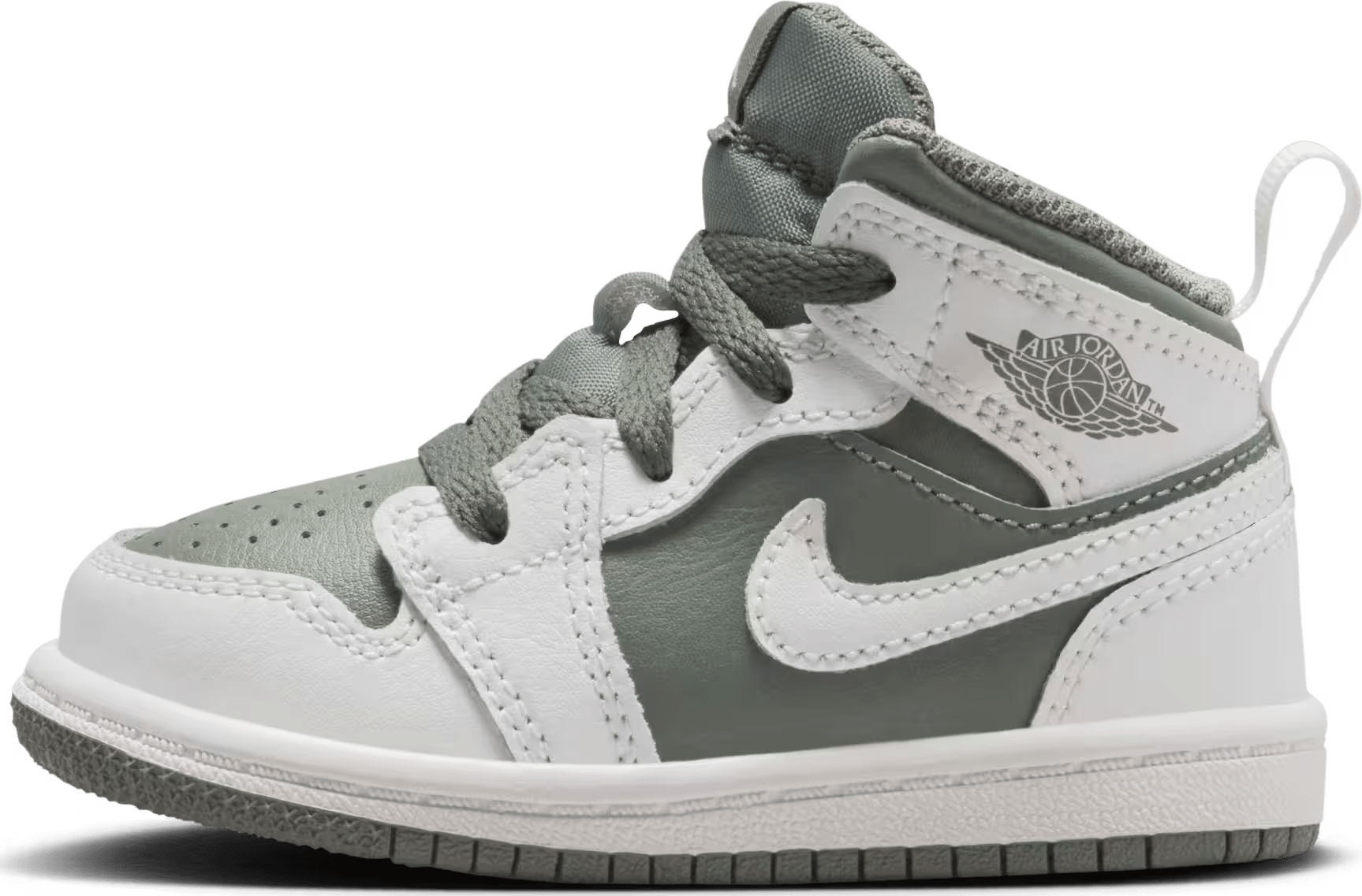 Air Jordan 1 Mid TD "Summit White Vintage Lichen"