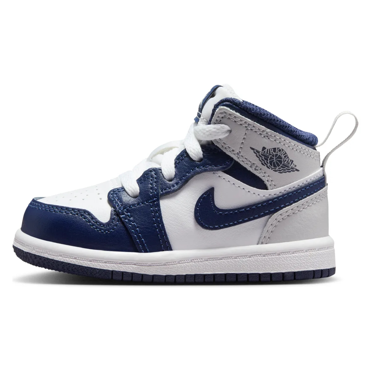 Air Jordan 1 Mid TD "Grey Midnight Navy"