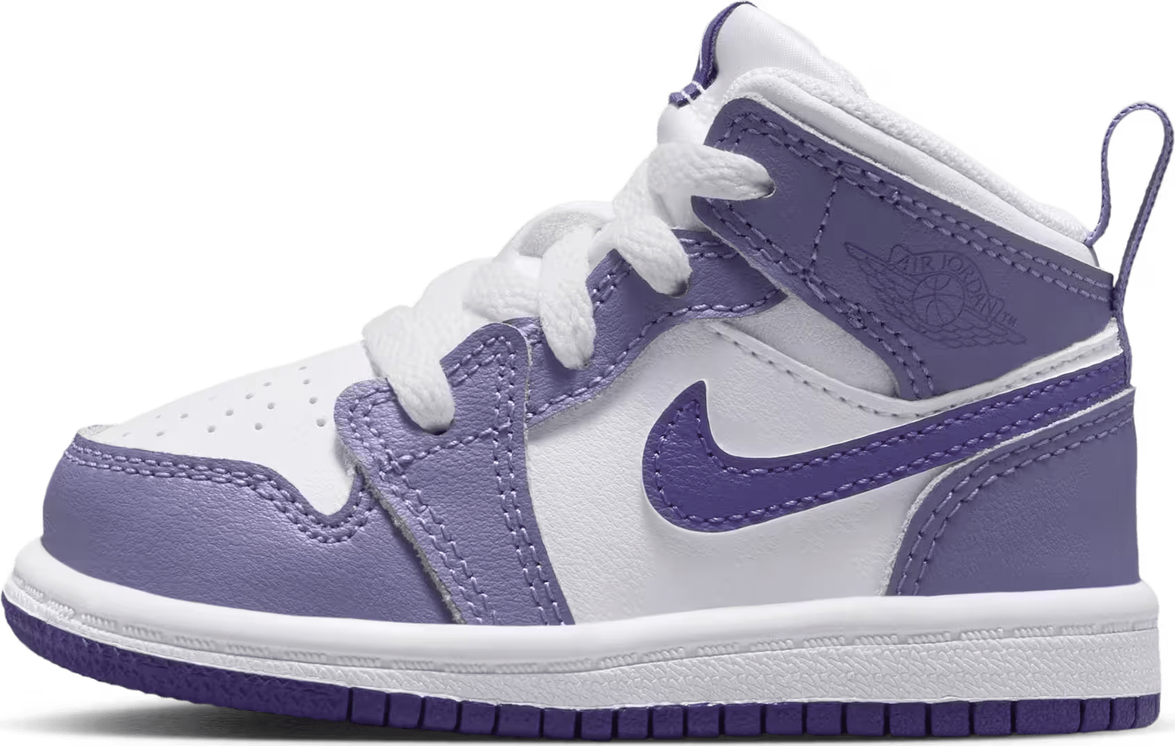 Jordan 1 Mid Dusty Amethyst White Court Purple (TD)